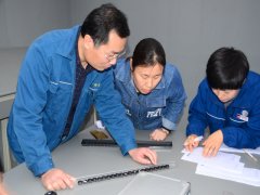 公司舉辦色差、色棋測試